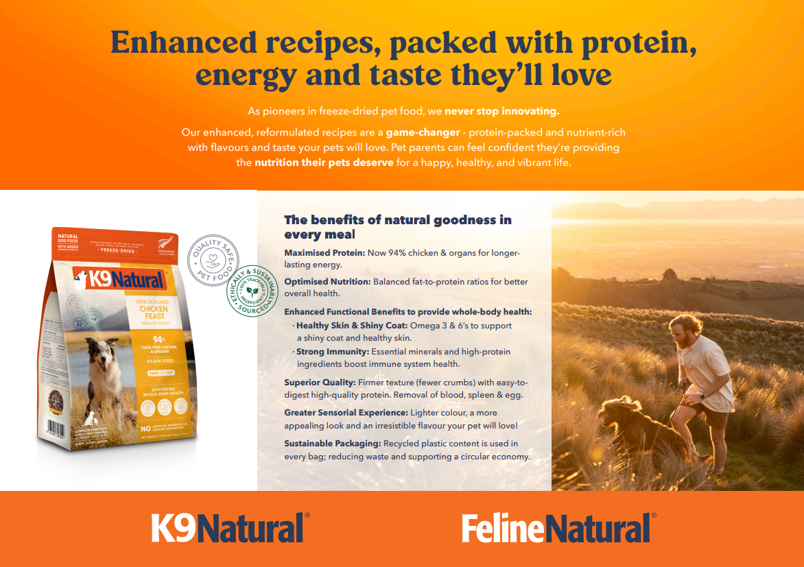 K9 Natural Grain-Free Freeze-Dried Dog Food Chicken 500g