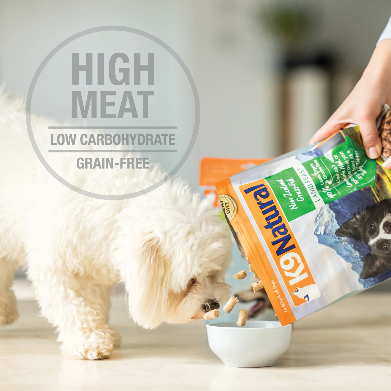 K9 Natural Grain-Free Freeze-Dried Dog Food Beef 500g