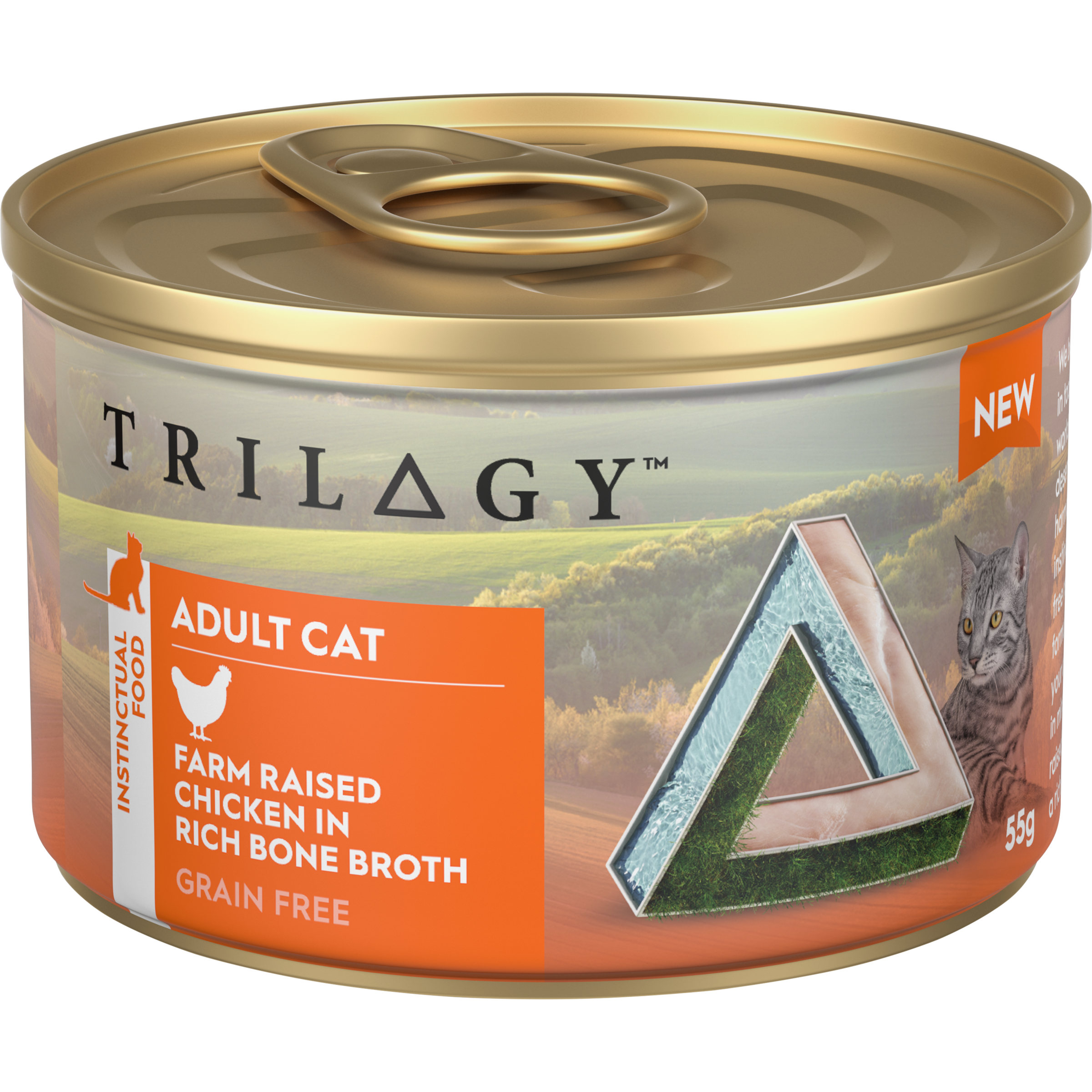 Trilogy Cat Wet Chicken in Bone Broth 85g(24 cans)