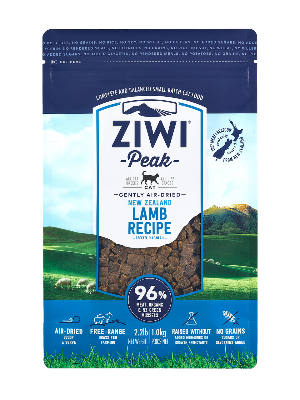 ZIWI Peak Air-Dried Lamb Cat Food