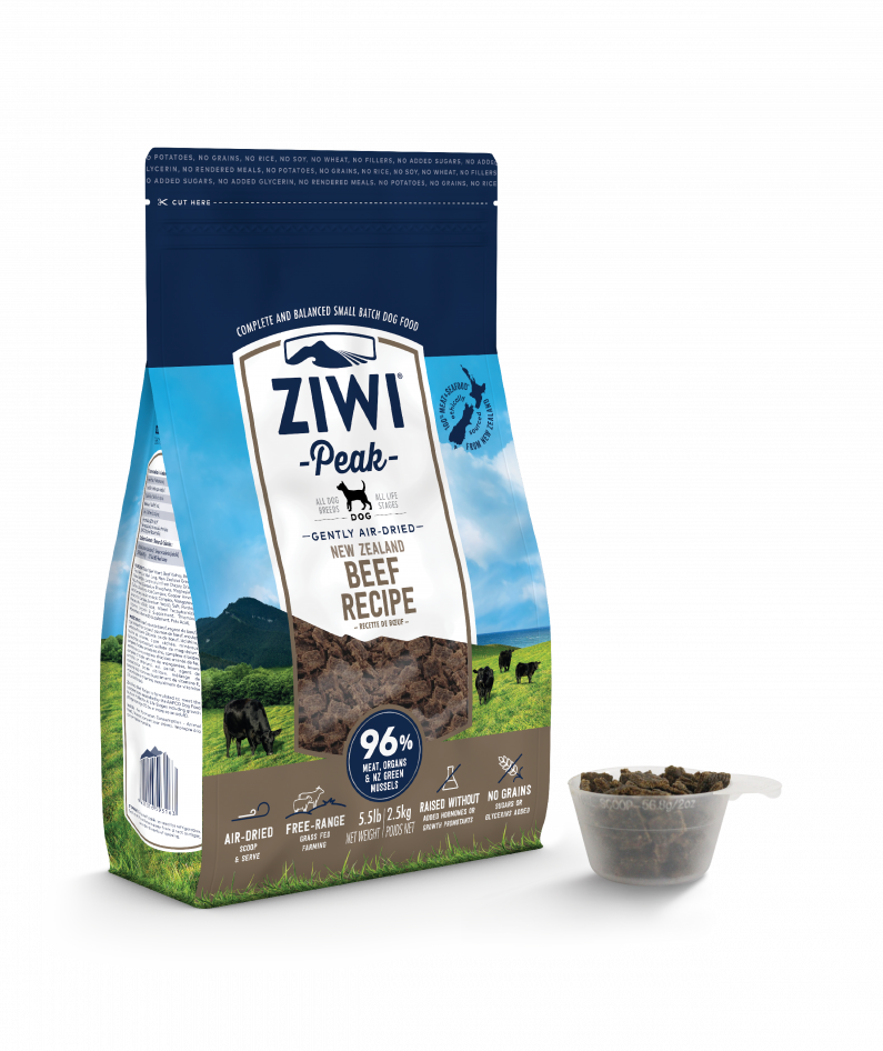 Ziwi Peak Air-Dried Recipe For Dogs Beef 4kg