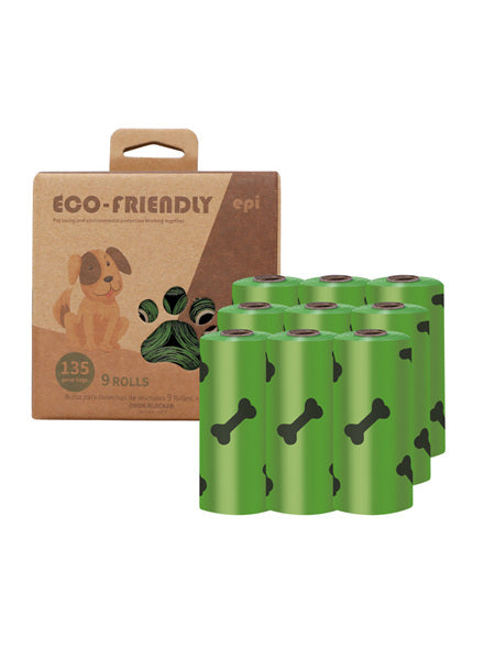 ECO-friendly Scented Poo Bags Degradable - 9 Rolls Of 15 - 135 bags