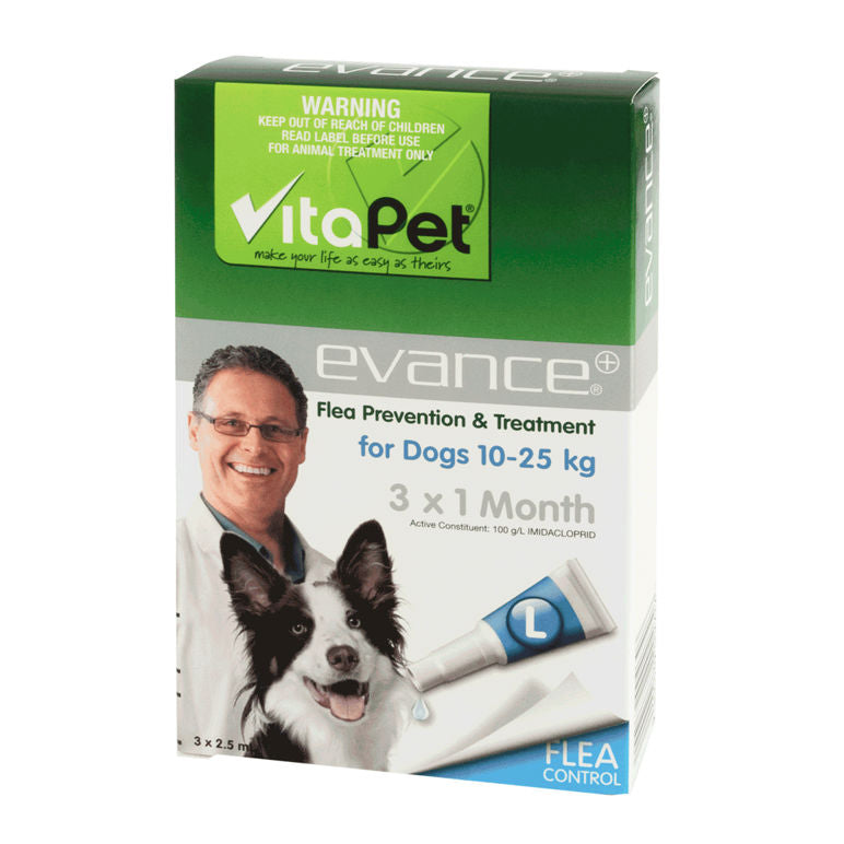 Evance Flea Prevention & Treatment Dog 10-25kg
