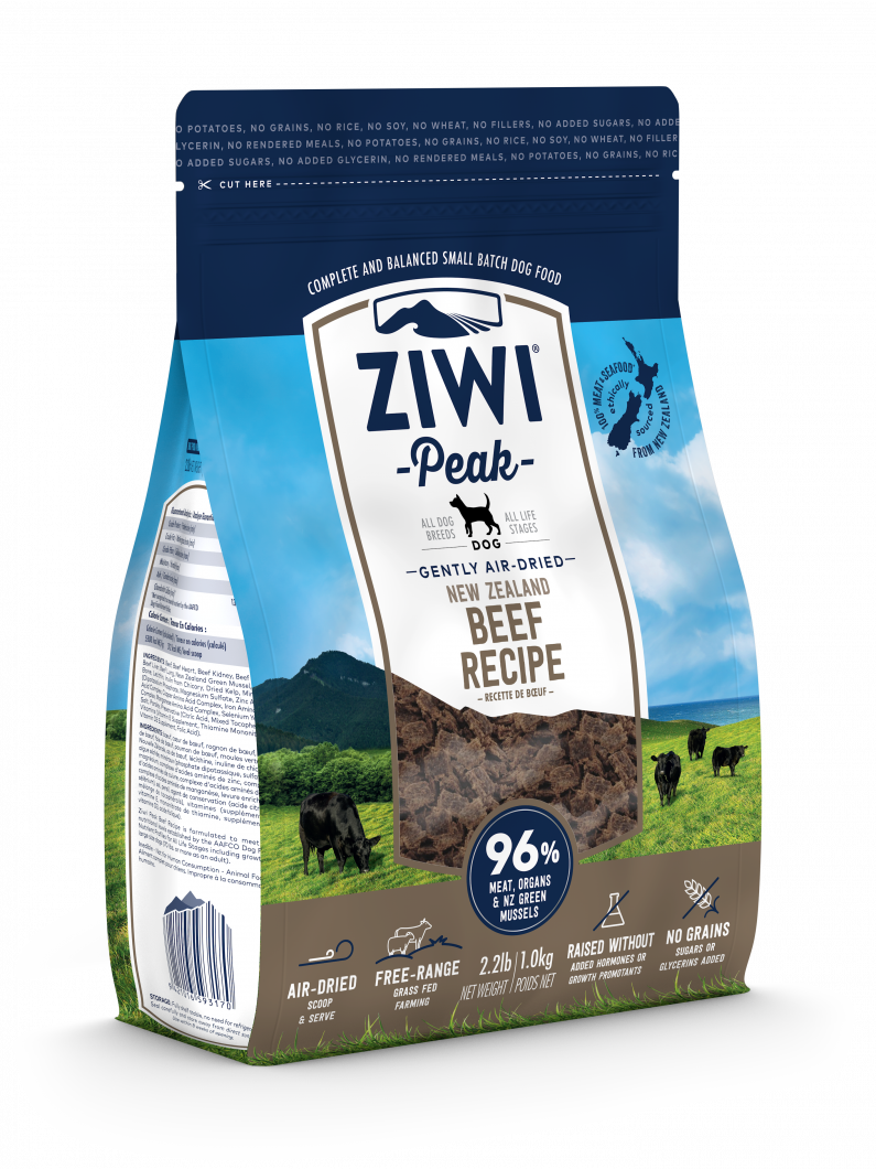 Ziwi Peak Beef Air-Dried Recipe For Dogs