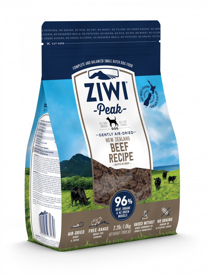 Ziwi Peak Air-Dried Recipe For Dogs Beef 4kg
