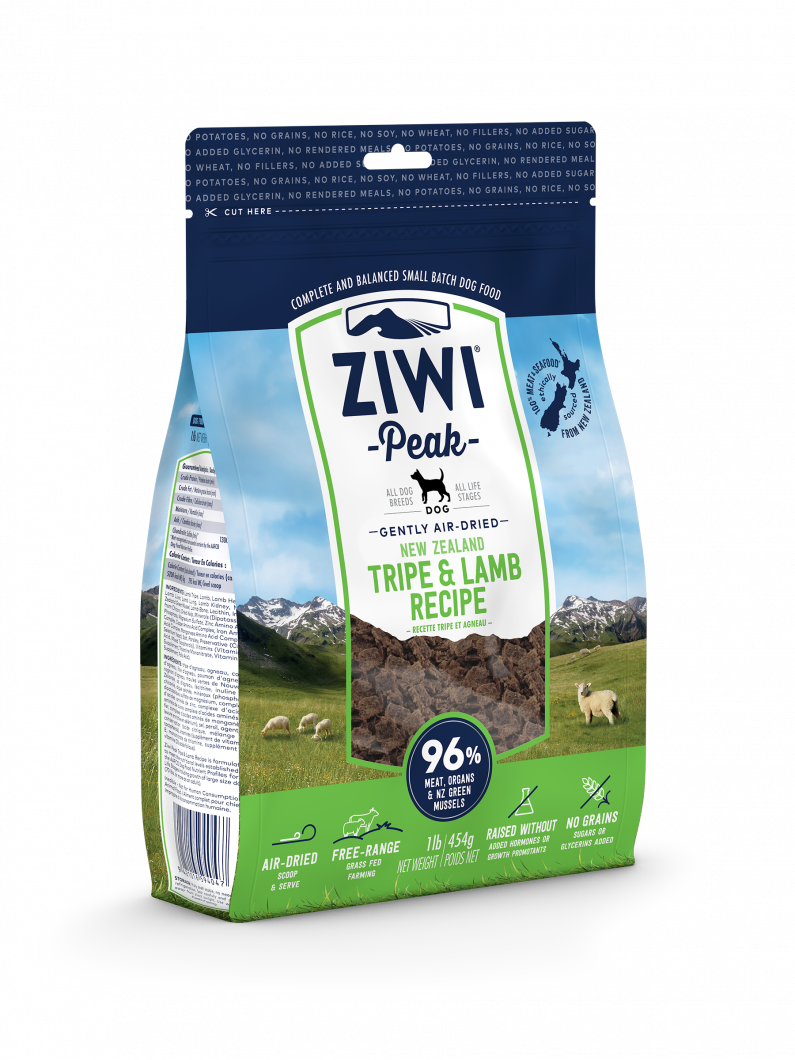 Ziwi Peak Tripe & Lamb Air-Dried Recipe for Dogs