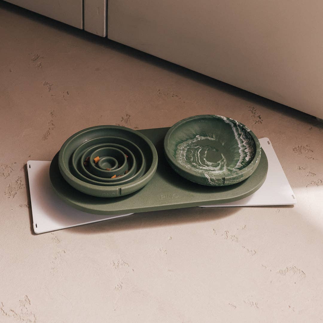 PINO Pets Whisker Friendly Bowl - Marble