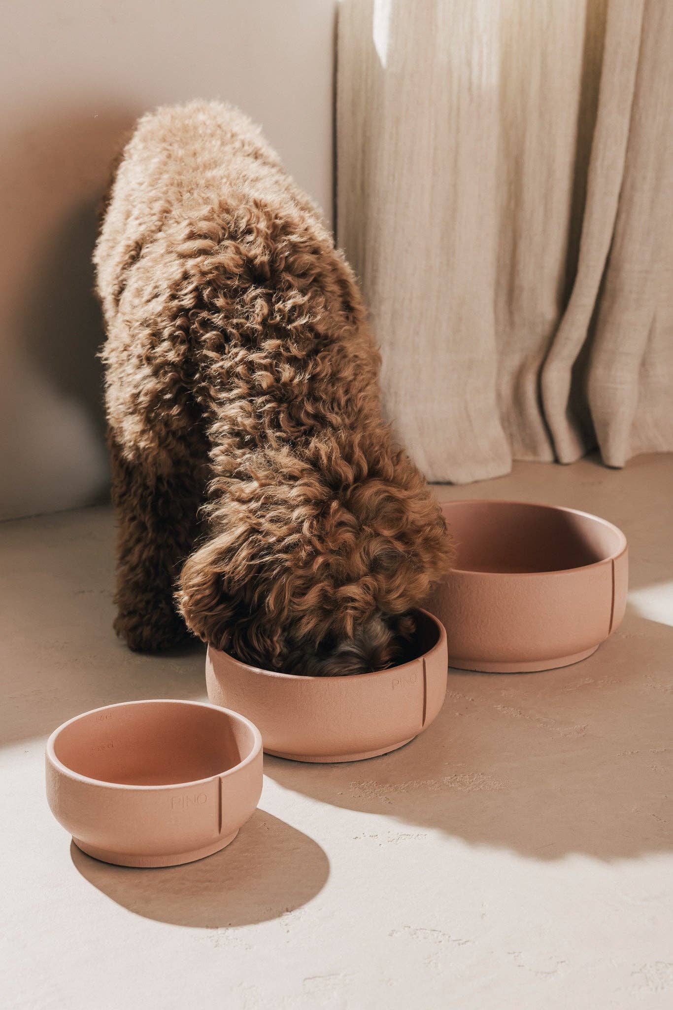 PINO Pets Classic Bowl:  Marble