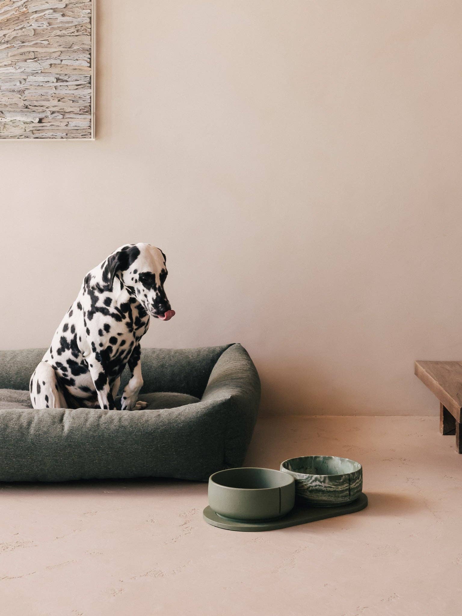PINO Pets Classic Bowl:  Marble