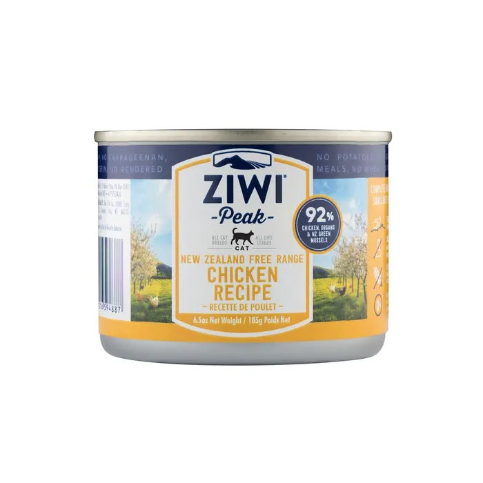 Ziwi Peak Canned Chicken Cat Food 185g