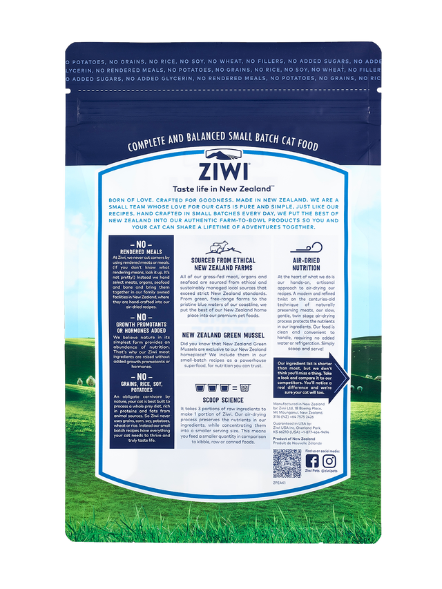 ZIWI Peak Air-Dried Lamb Cat Food