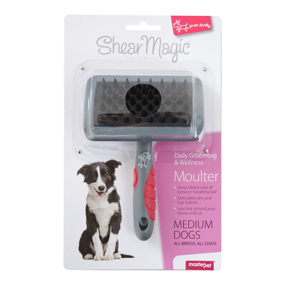 Shear Magic Moulter Brush Medium Dogs